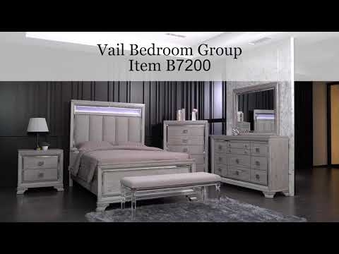Vail 4 PC Bedroom Group