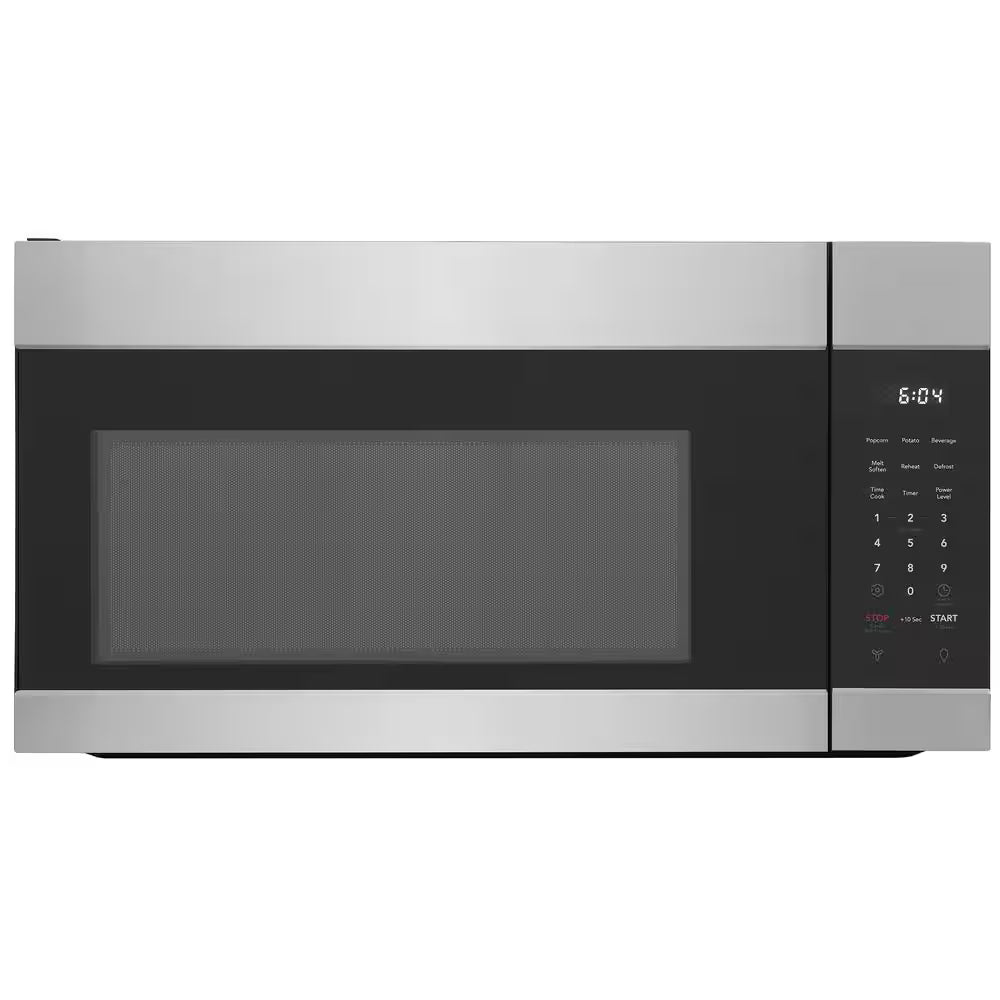 30 in. Over-the-Range Microwave in Stainless Steel with Dishwasher Safe Grease Filter and Vent OUTLET