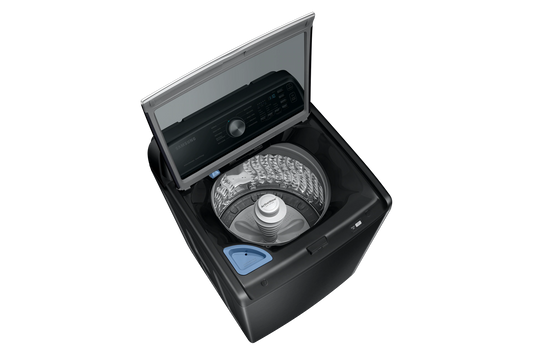 4.6 cu. ft. Large Capacity Smart Top Load Washer in Brushed Black with ActiveWave Agitator and Active WaterJet