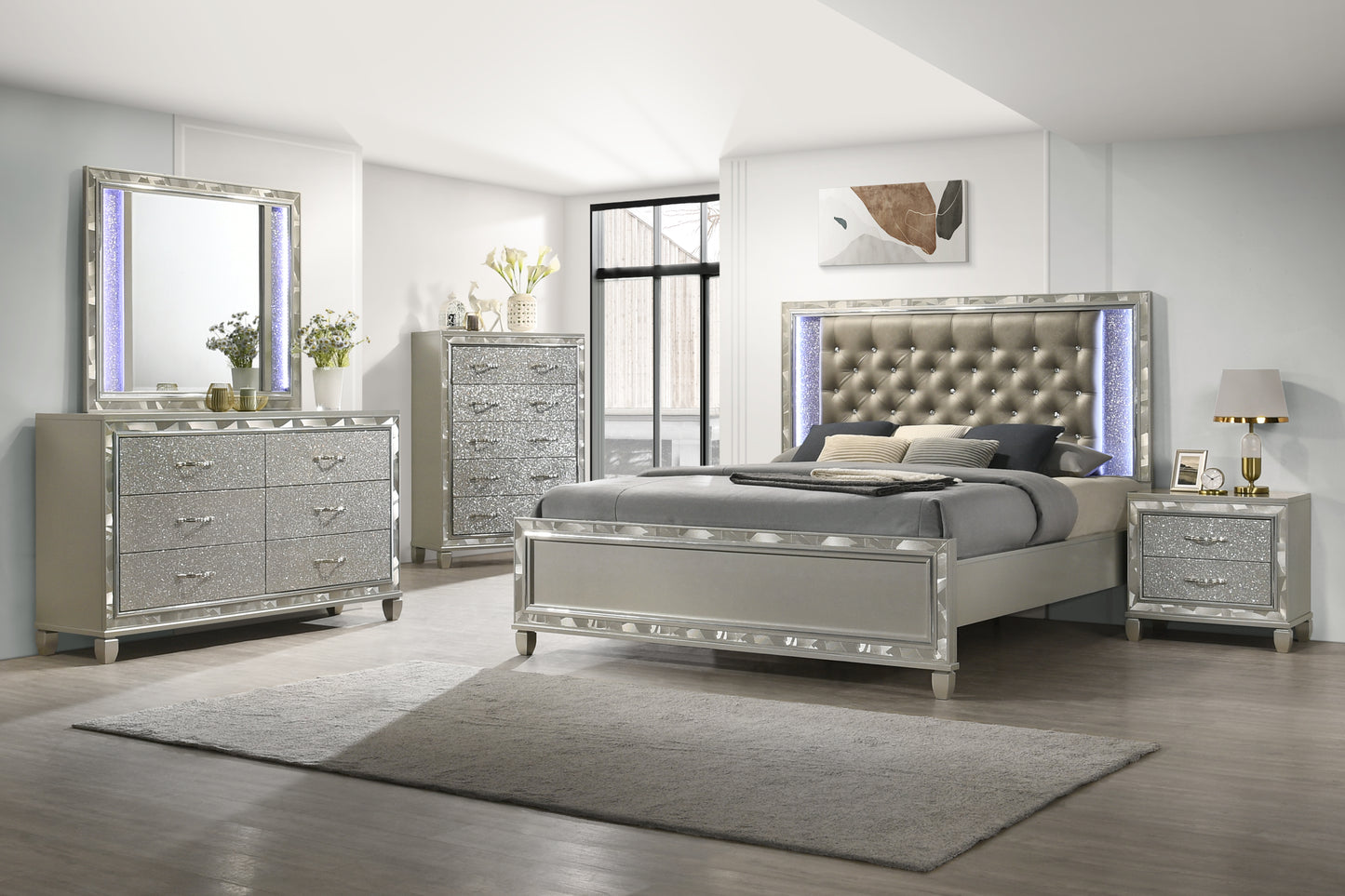 Radiance 3 PC Bedroom Group