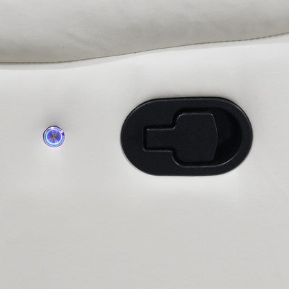 U157 - Motion LED Loveseat - White