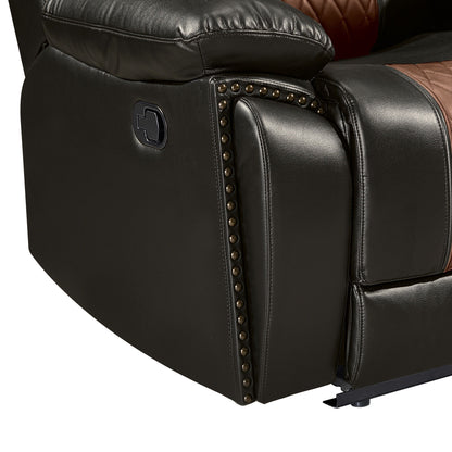 Nikko - Console Loveseat With Dual Recliners