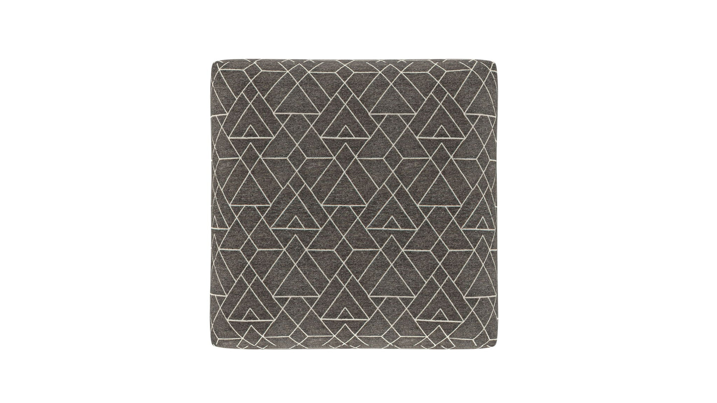 Reddington - Cocktail Ottoman - Umber