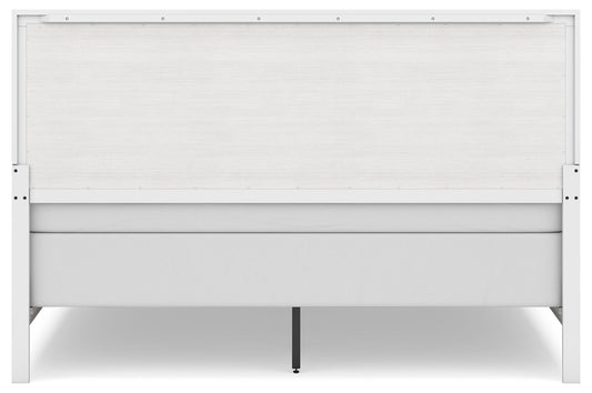 Binterglen - King Panel Bed - White