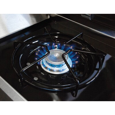 Broil King Sovereign XLS 90 Stainless Steel, and Black 4-Burner Natural Gas Grill with 1 Side Burner
