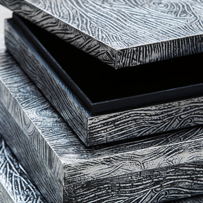 Keldy - Box Set (Set of 3) - Antique Pewter Finish