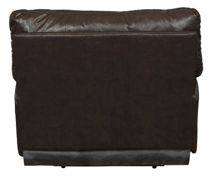 Wembley - Italian Leather Match Lay Flat Recliner - Chocolate