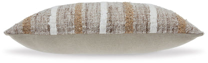 Benish - Pillow (Set of 4) - Tan / Brown / White