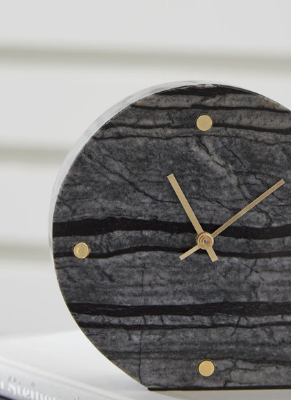 Janmour - Table Clock (Set of 2) - Black