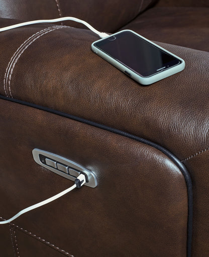 Gravier - Power Reclining Sofa With Adjustable Headrest - Cordova