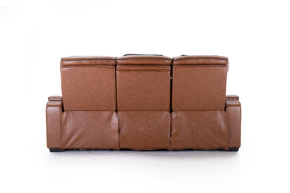 Mantle Double Power Reclining Sofa w/Drop Down Table