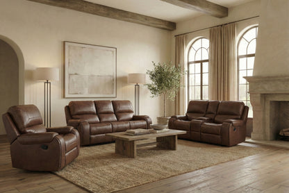 Owen Reclining Sofa w/Drop Down Table
