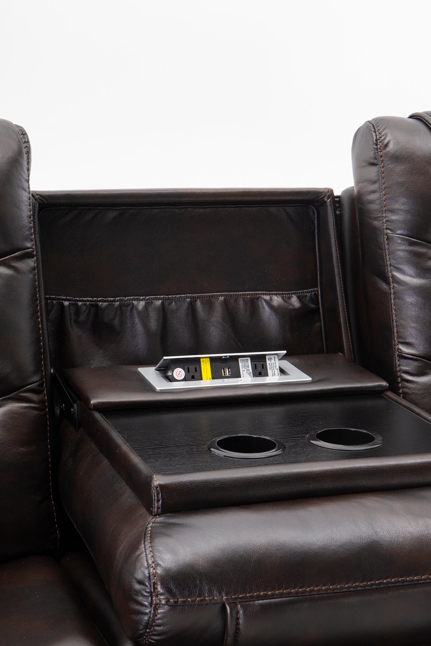 Legend Reclining Sofa w/Drop Down Table