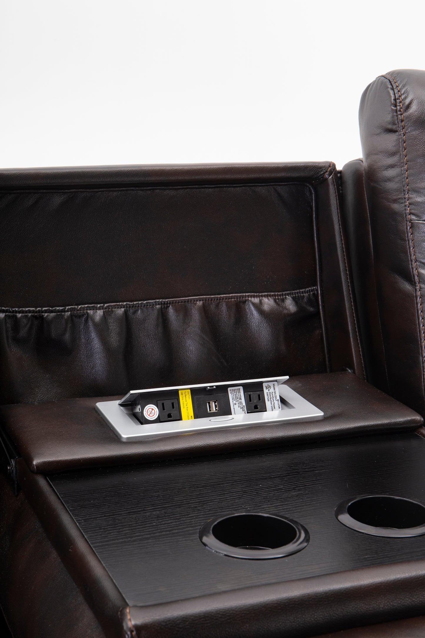 Legend Reclining Sofa w/Drop Down Table