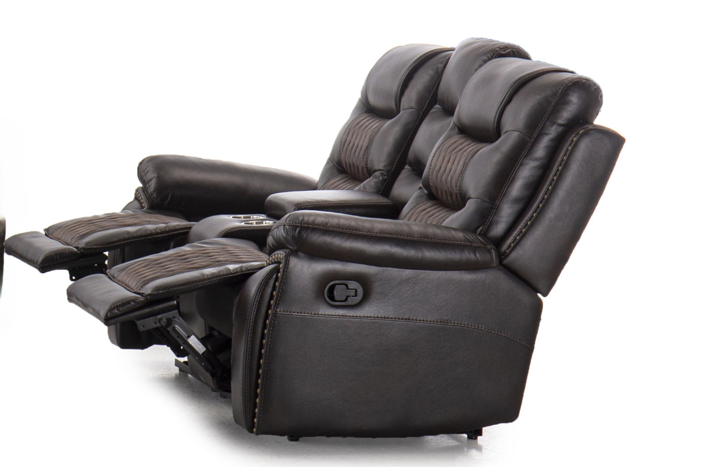 Legend Reclining Console Loveseat