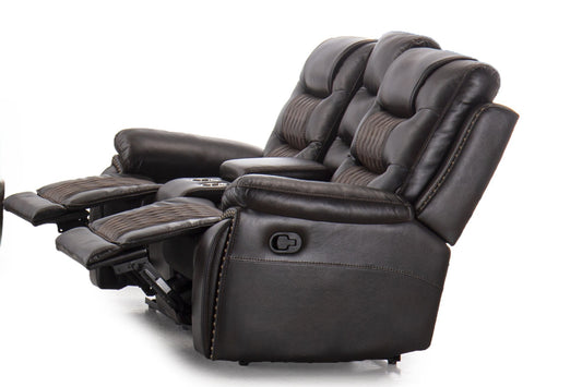 Legend Reclining Console Loveseat