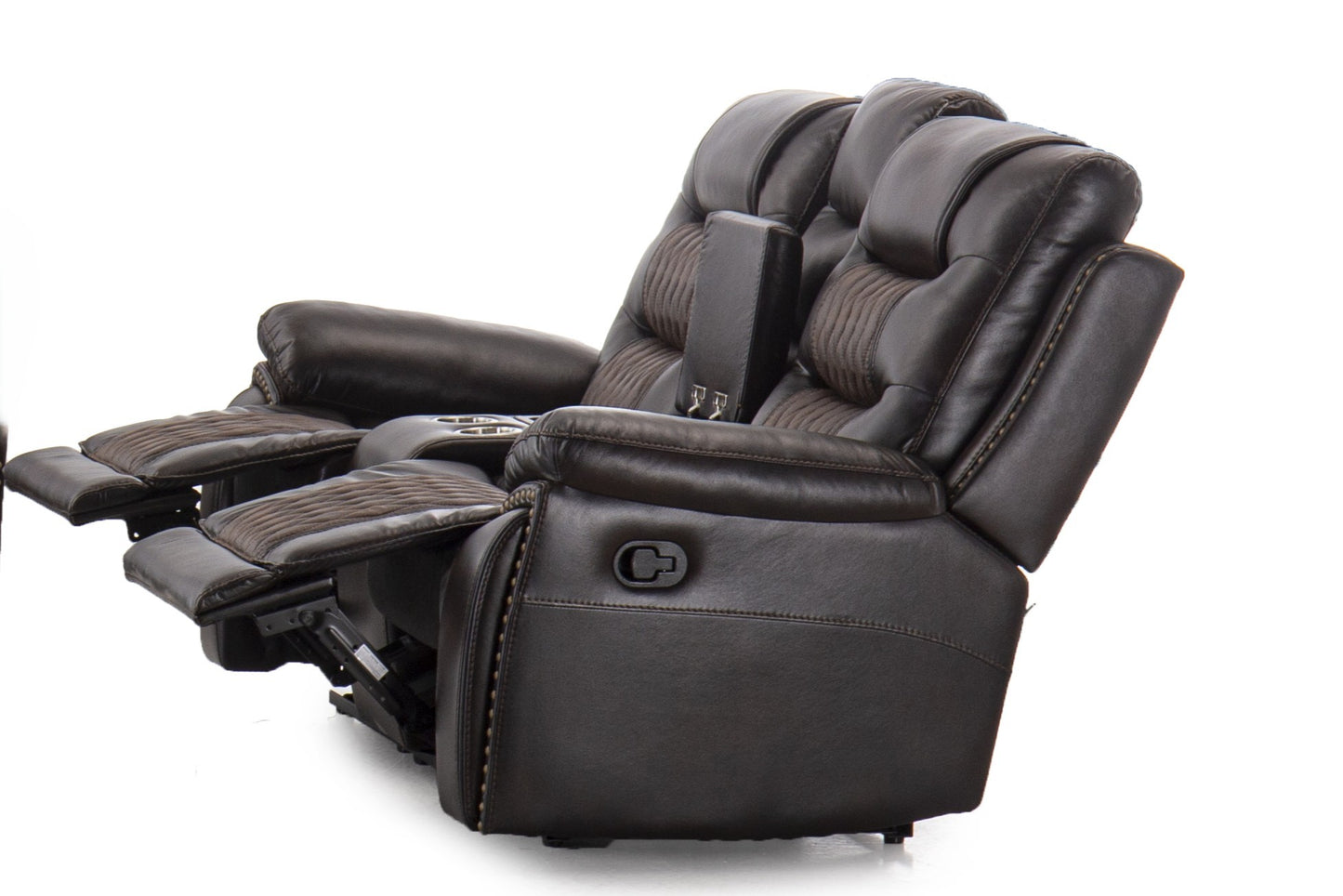 Legend Reclining Console Loveseat