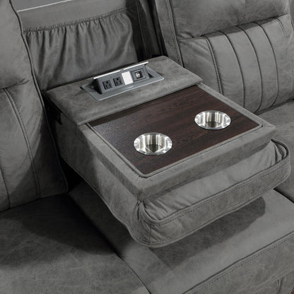 U172 - Motion Loveseat - Gray