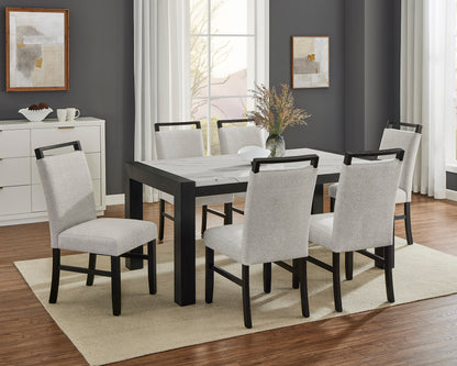 Jules Faux Marble Dining Group