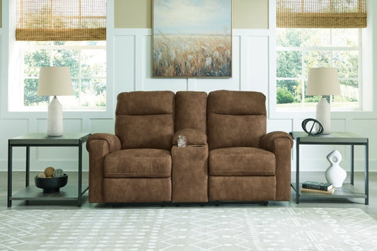 Edenwold Reclining Loveseat w/Console
