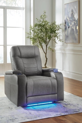 Schooner Rocks Dual Power Recliner