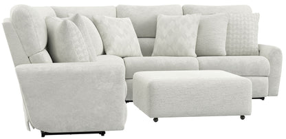 Majesty - Deep Seating Power Reclining Sectional And Ottoman