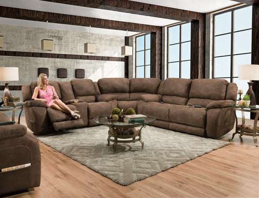 Explorer Triple Power 3 PC Reclining Sectional