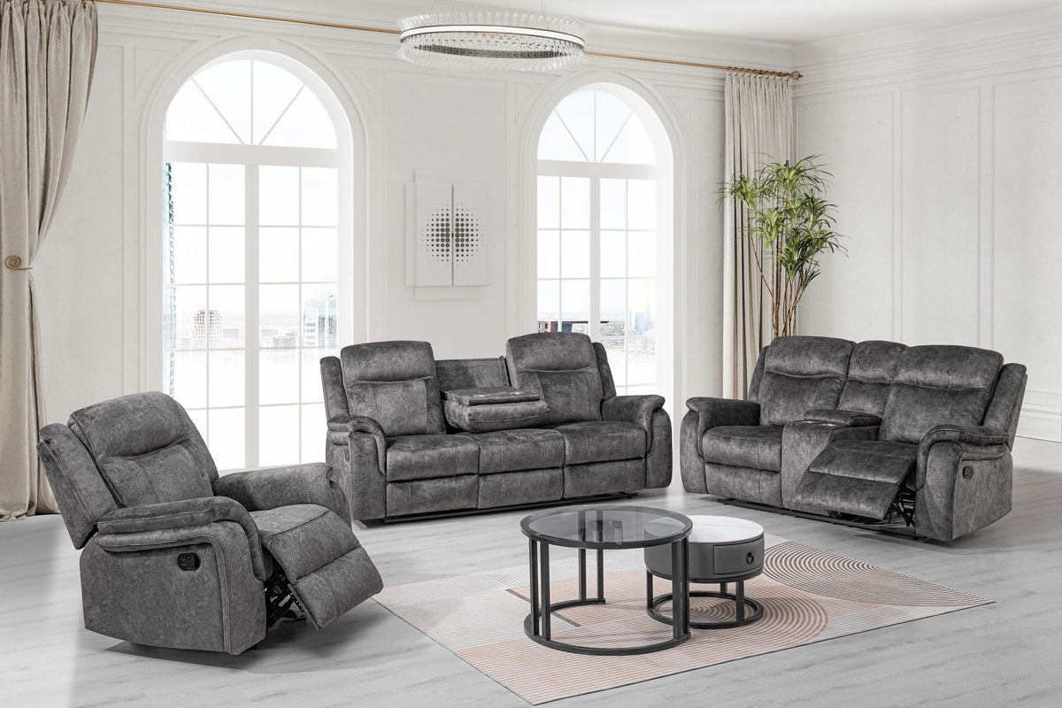 Park City - Reclining Console Loveseat