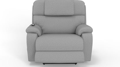 Dreamtime - 48" Power Headrest Power Lay Flat Recliner With CR3 Heat/Massage/Zero Gravity
