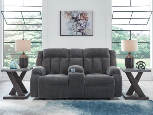 Observation Power Reclining Loveseat w/Console