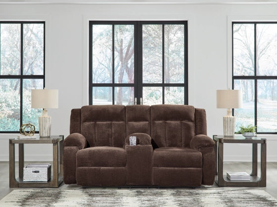 Observation Power Reclining Loveseat w/Console