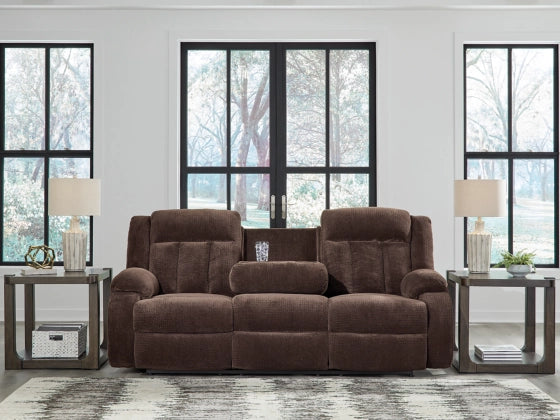 Observation Power Reclining Sofa w/Drop Down Table