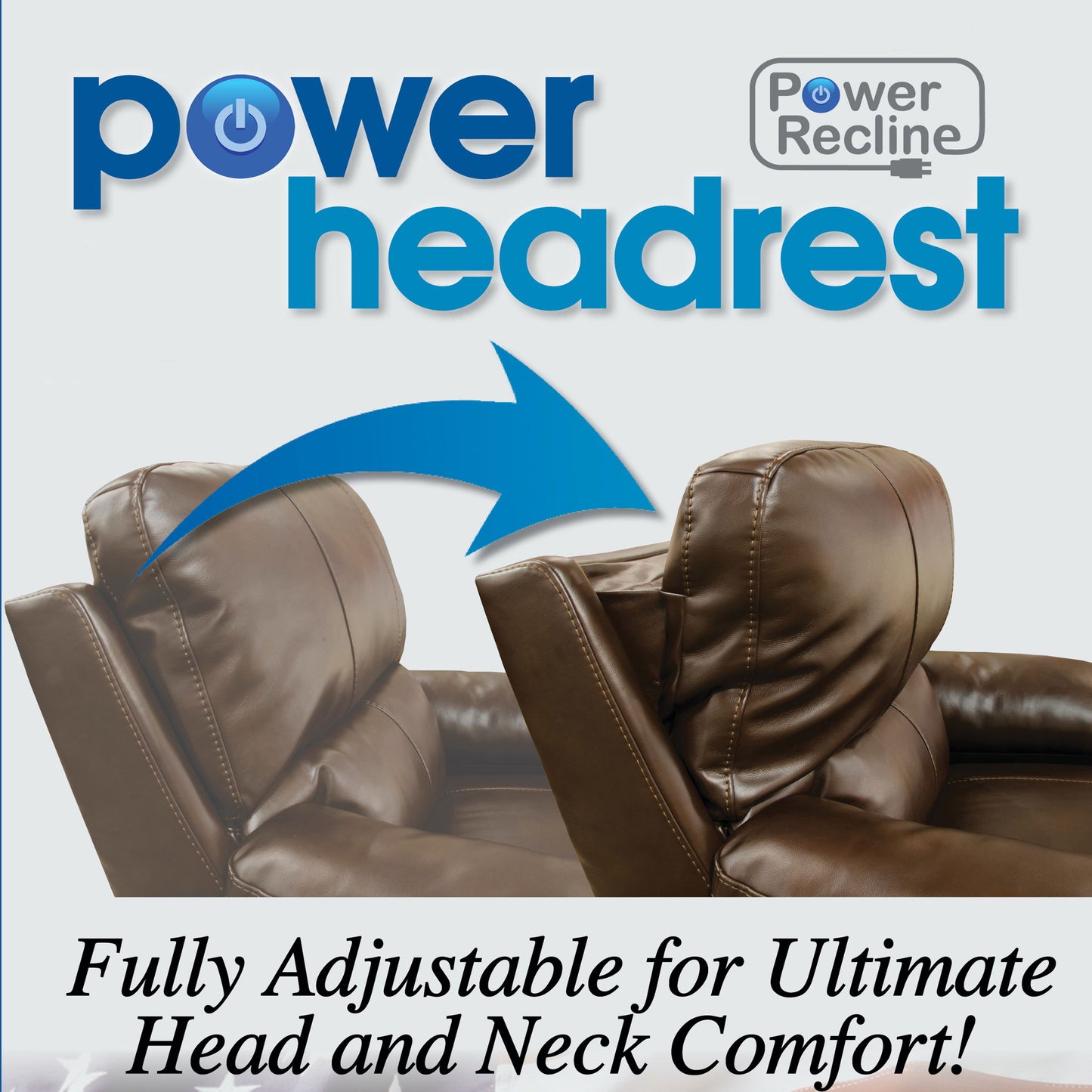 Cushy - Power Headrest Deep Seat Recliner