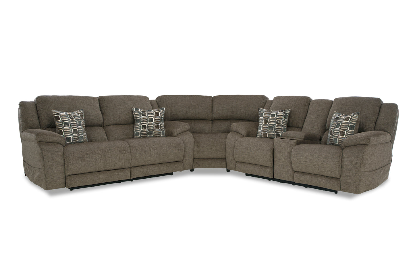 Sante Fe 3 PC Triple Power Reclining Sectional