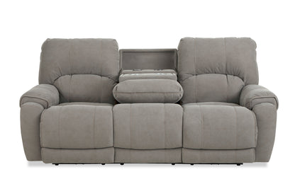 Showtime Triple Power Reclining Sofa w/Drop Down Table & Zero Gravity