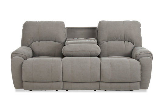Showtime Triple Power Reclining Sofa w/Drop Down Table & Zero Gravity