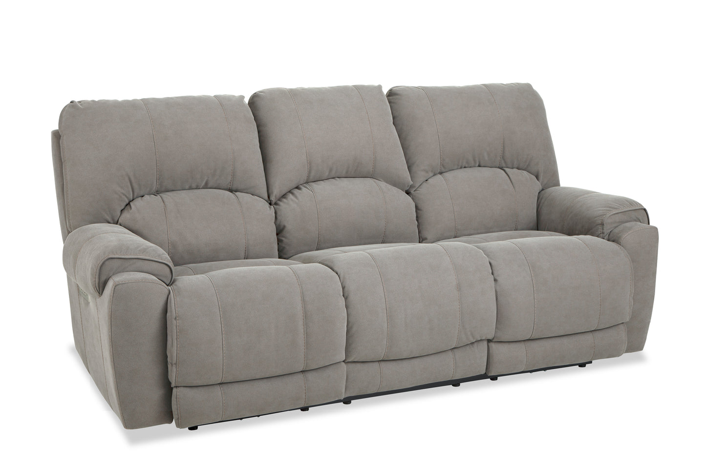 Showtime Triple Power Reclining Sofa w/Drop Down Table & Zero Gravity