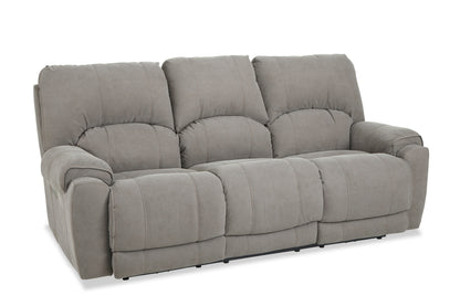 Showtime Triple Power Reclining Sofa w/Drop Down Table & Zero Gravity