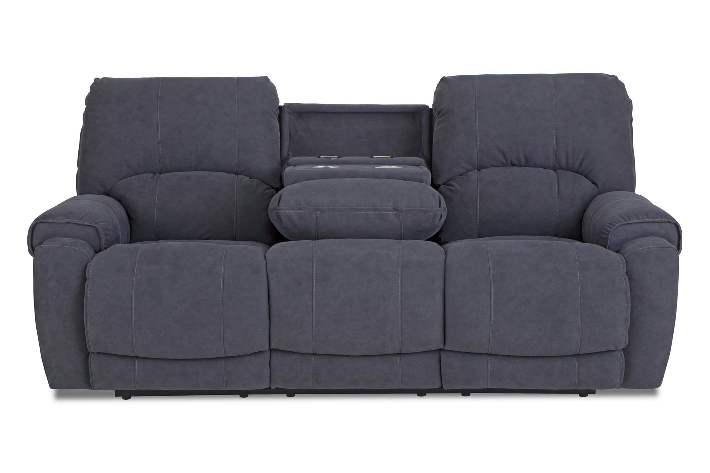 Showtime Triple Power Reclining Sofa w/Drop Down Table & Zero Gravity