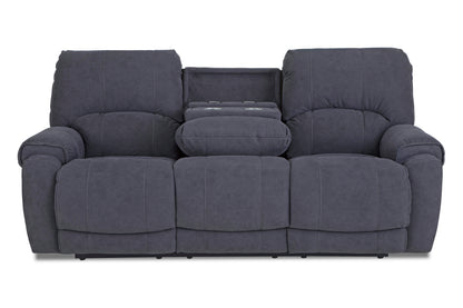 Showtime Triple Power Reclining Sofa w/Drop Down Table & Zero Gravity
