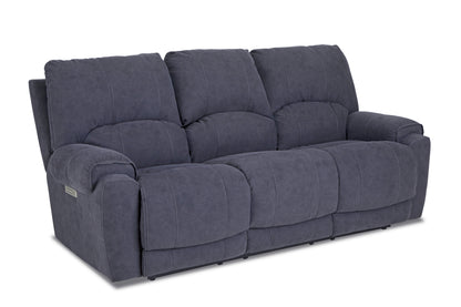 Showtime Triple Power Reclining Sofa w/Drop Down Table & Zero Gravity