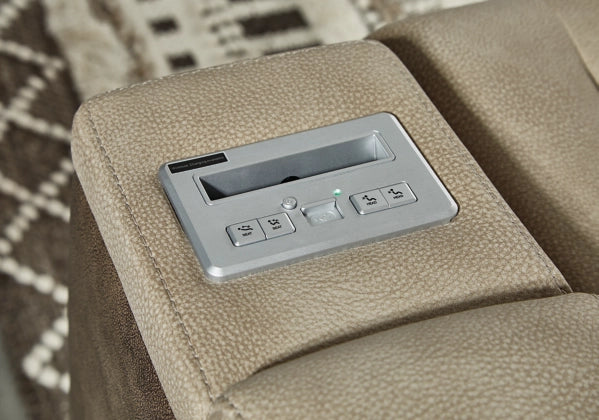 Next-Gen DuraPella Two-Tone Performance Fabric Dual Power Reclining Sofa