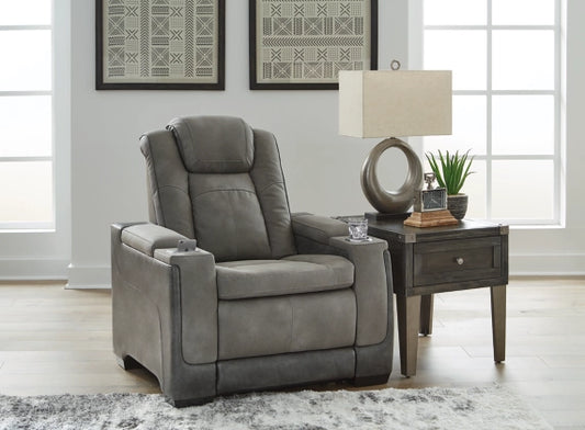 Next-Gen DuraPella Two-Tone Performance Fabric Dual Power Recliner