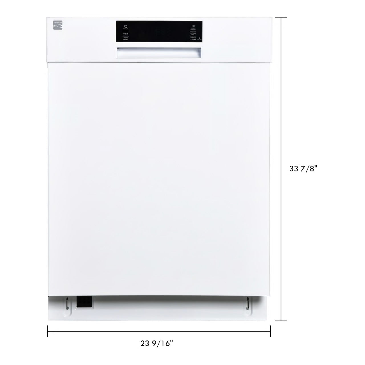 24" Built-in Dishwasher with UltraWash System and SmartWash - White