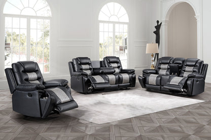 Nikko - Sofa With Dual Recliner