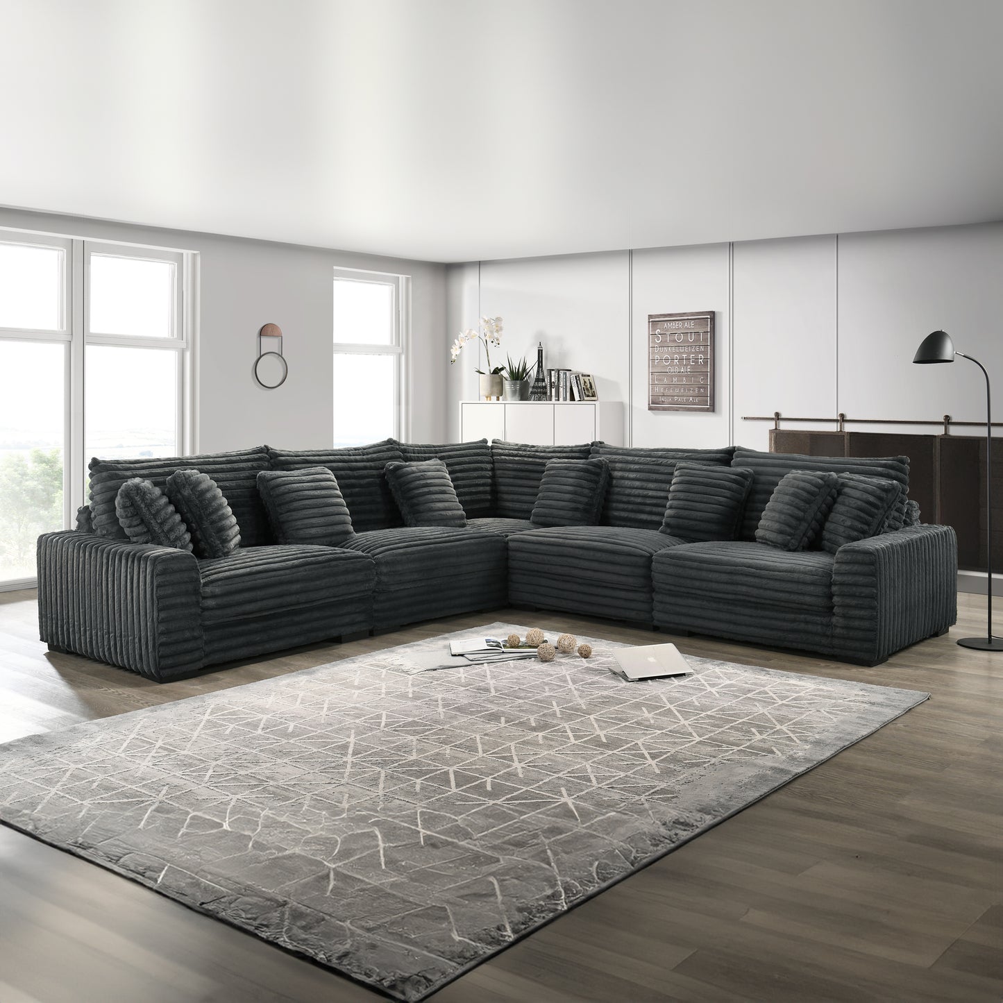Embrace 5 PC Sectional