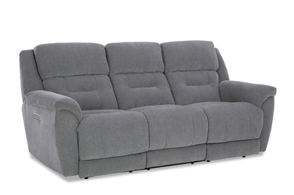Knockout Triple Power Reclining Sofa w/Zero Gravity