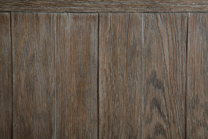 Tyler Creek - Rectangular End Table - Grayish Brown / Black