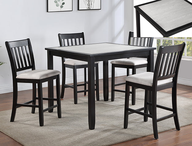 Salvador 5 PC Counter Height Set