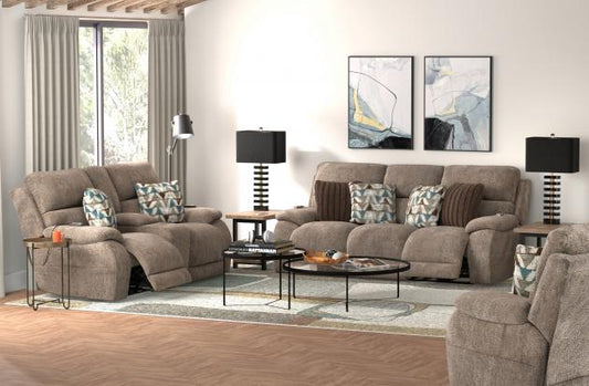 Joya Triple Power Reclining Console Loveseat w/CR3 Heat/Massage/Zero Gravity